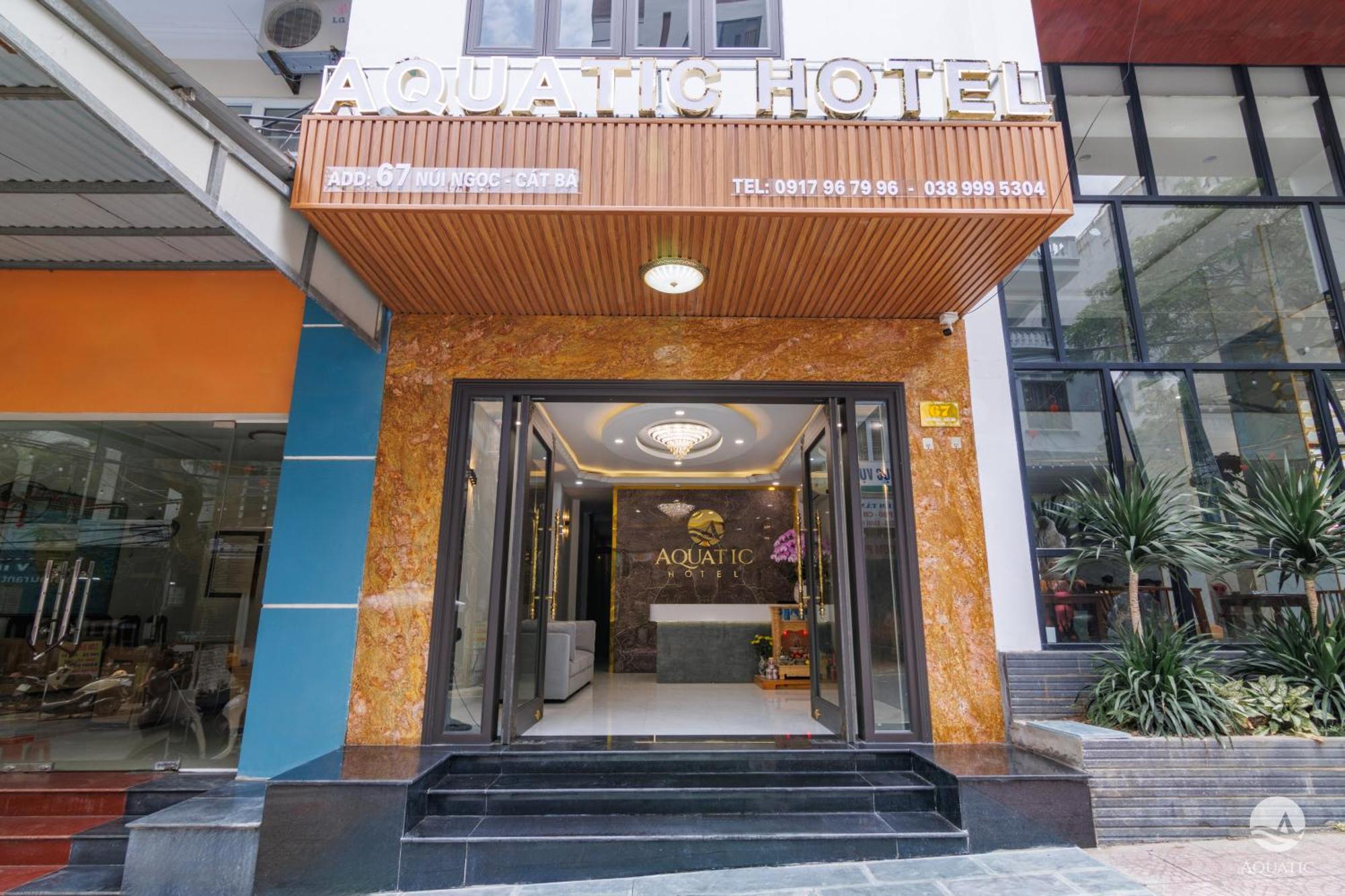 Aquatic Hotel Cat Ba Cat Ba Island Exterior photo